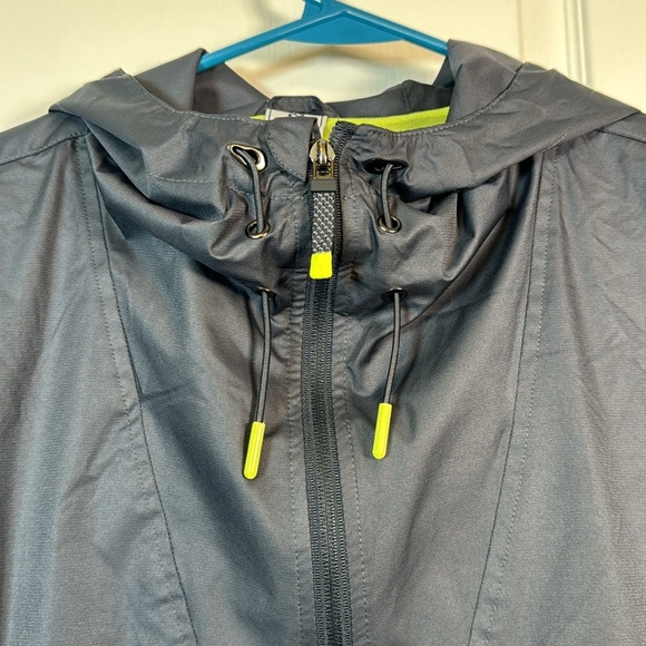 BMW Active Collection Jacket Navy Lime Size Medium EUC #0998-OAK - Picture 6 of 8